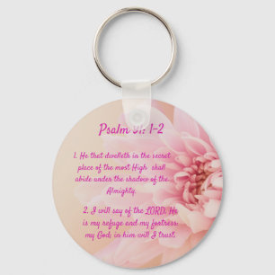 psalm 91:1-2 sleutelhanger