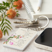 Psalm 91:1-2 sleutelhanger (Voorkant Rechts)