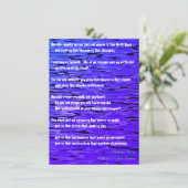 Psalm 91:1-6 Goede woorden Kaart (Staand voorkant)