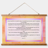 Psalm 91:1-7 hangend wandkleed (Voorkant)