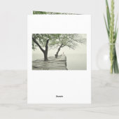 Psalm 91:1 Hij die op de SECRET PLACE woont Kaart (Achterkant)