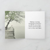 Psalm 91:1 Hij die op de SECRET PLACE woont Kaart (Binnen)