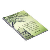 Psalm 91:1 Hij die op de SECRET PLACE woont Notitieboek (Rechterzijde)