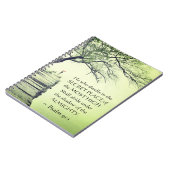 Psalm 91:1 Hij die op de SECRET PLACE woont Notitieboek (Linkerzijde)