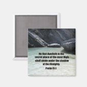 psalm 91:1 magneet (Voorkant / Achterkant)