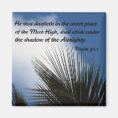 psalm 91:1 magneet (Voorkant)