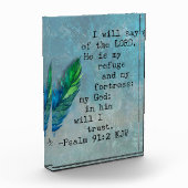 Psalm 91:2 Bijbelvers Fotoblokken (Links)