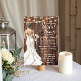 Psalm 91:2 Bridal Shower Invitation Kaart