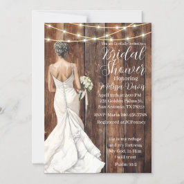 Psalm 91:2 Bridal Shower Invitation Magnetische Uitnodiging