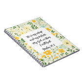 Psalm 91:2 Christian Spiral Photo Notebook Notitieboek (Rechterzijde)