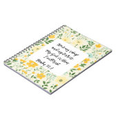 Psalm 91:2 Christian Spiral Photo Notebook Notitieboek (Linkerzijde)