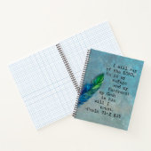 Psalm 91:2 KJV Bijbelvers Notitieboek (Binnen)