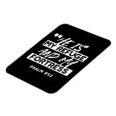 Psalm 91:2 Mijn schuilplaats en mijn vesting Chris Magneet (Linkerzijde)