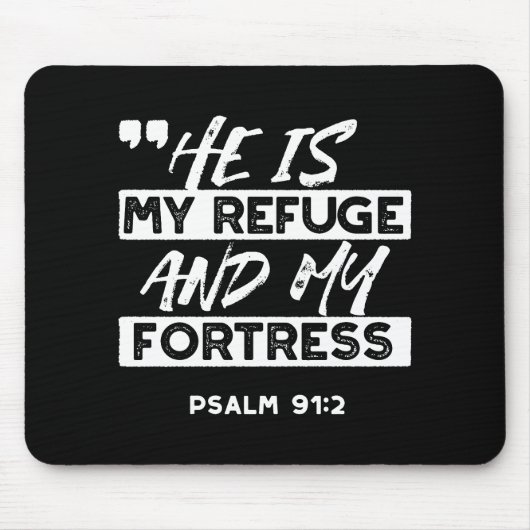 Psalm 91:2 Mijn schuilplaats en mijn vesting Chris Muismat (Voorkant)