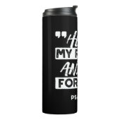 Psalm 91:2 Mijn schuilplaats en mijn vesting Chris Thermosbeker (Gedraaid links)