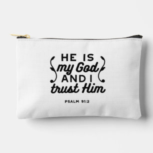 Psalm 91:2 – Vertrouw op God Christelijke Bijbelve Etui