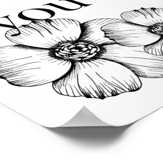 Psalm 91:4 afdrukken poster (Hoek)