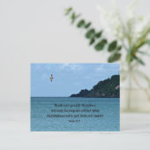 psalm 91:4 briefkaart (Staand voorkant)