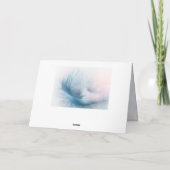 Psalm 91:4 Hij zal je bedekken met zijn vaders Kaart (Achterkant)