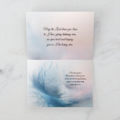 Psalm 91:4 Hij zal je bedekken met zijn vaders Kaart (Binnen)