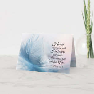 Psalm 91:4 Hij zal je bedekken met zijn vaders Kaart