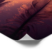 Psalm 91:4 Hij zal je bedekken met zijn vaders Poster (Hoek)