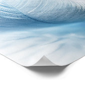 Psalm 91:4 Hij zal je bedekken met zijn vaders Poster (Hoek)