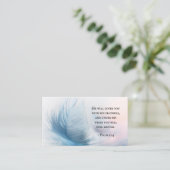 Psalm 91:4 Hij zal je bedekken met zijn vaders Visitekaartje (Staand voorkant)