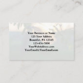 Psalm 91:4 Hij zal je bedekken met zijn vaders Visitekaartje (Achterkant)