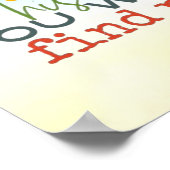 Psalm 91:4 onder zijn vleugels zal je een schuilpl poster (Hoek)