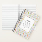 Psalm 91:4-script notitieboek (Binnen)