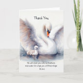 Psalm 91:4 Wings Gods beschermings Bijbelscriptie Bedankkaart (Voorkant)