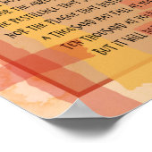 PSALM 91:5-7 Manuscript Poster (Hoek)