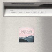 Psalm 91:9-11 Als u de LORD uw toevlucht maakt Magneet (Insitu (Vaatwasser))