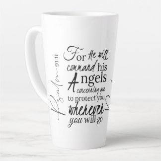 Psalm 91 Angel Protection Christelijke scripts Latte Mok