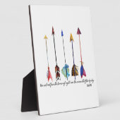 Psalm 91 Arrow Fotoplaat (Zijkant)