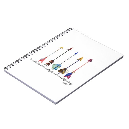 Psalm 91 Arrow Notitieboek (Linkerzijde)