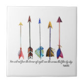 Psalm 91 Arrow Tegeltje (Voorkant)