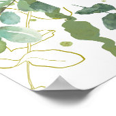 Psalm 91 Bijbelcitaatscripts Eucalyptus Poster (Hoek)