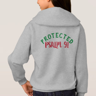 Psalm 91 Bijbelscripts Meisjes Christelijk T-shirt