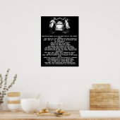 psalm 91 Bijbelse quote engelen Religieuze kunst Poster (Keuken)