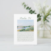 Psalm 91 Bijbeltekst kaartje Briefkaart (Staand voorkant)