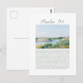 Psalm 91 Bijbeltekst kaartje Briefkaart (Voorkant / Achterkant)