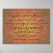 Psalm 91 Bijbelversie Poster (Voorkant)