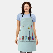 Psalm 91 Boho Arrows Schort (Gedragen)