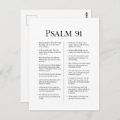 Psalm 91 briefkaart (Voorkant / Achterkant)
