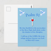 psalm 91 briefkaart (Voorkant / Achterkant)