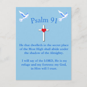 psalm 91 briefkaart
