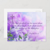 psalm 91 briefkaart (Voorkant / Achterkant)