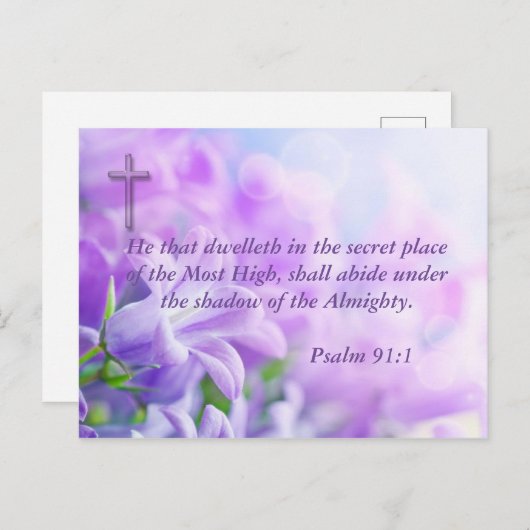 psalm 91 briefkaart (Voorkant / Achterkant)